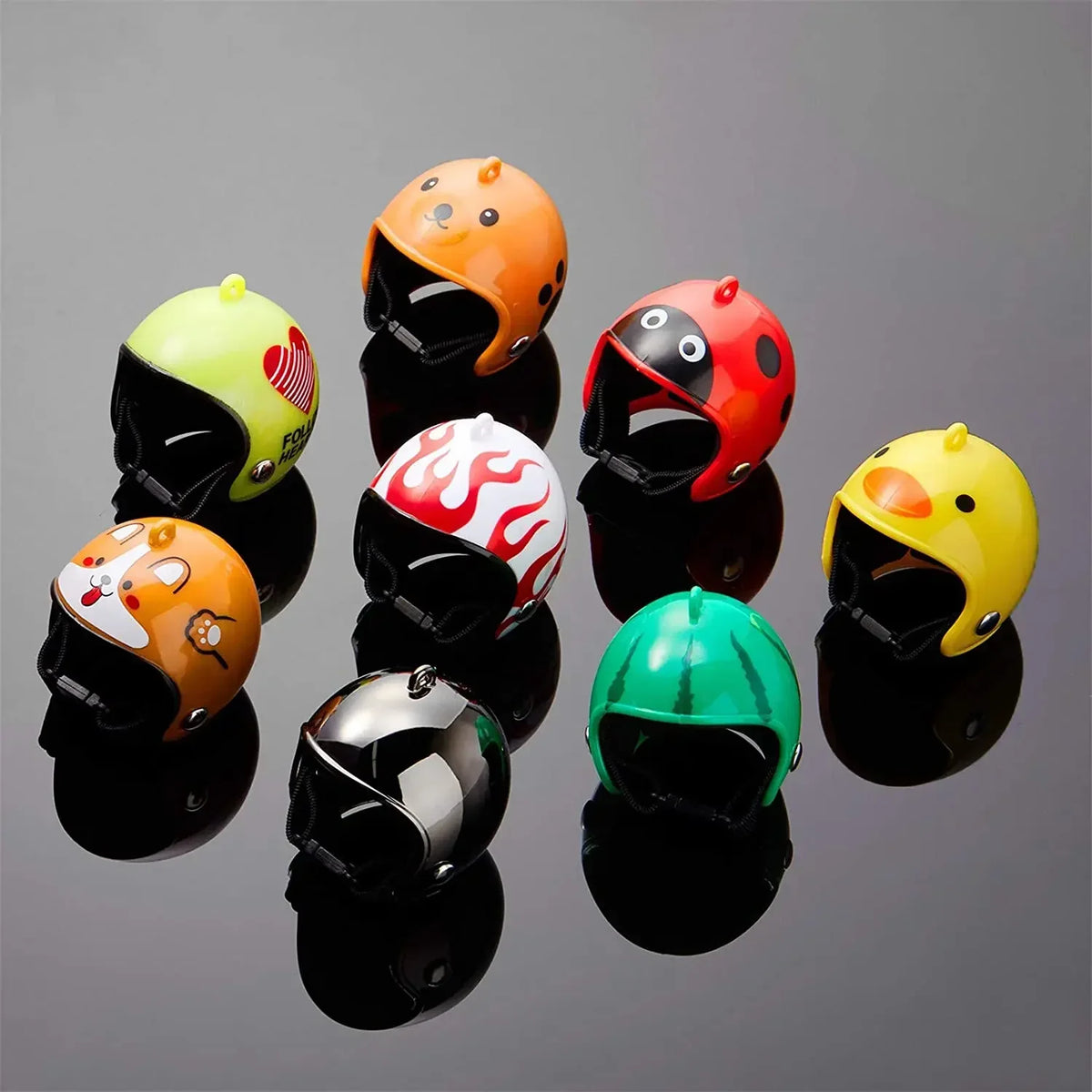 Adjustable Protective Helmet for Chickens and Poultry