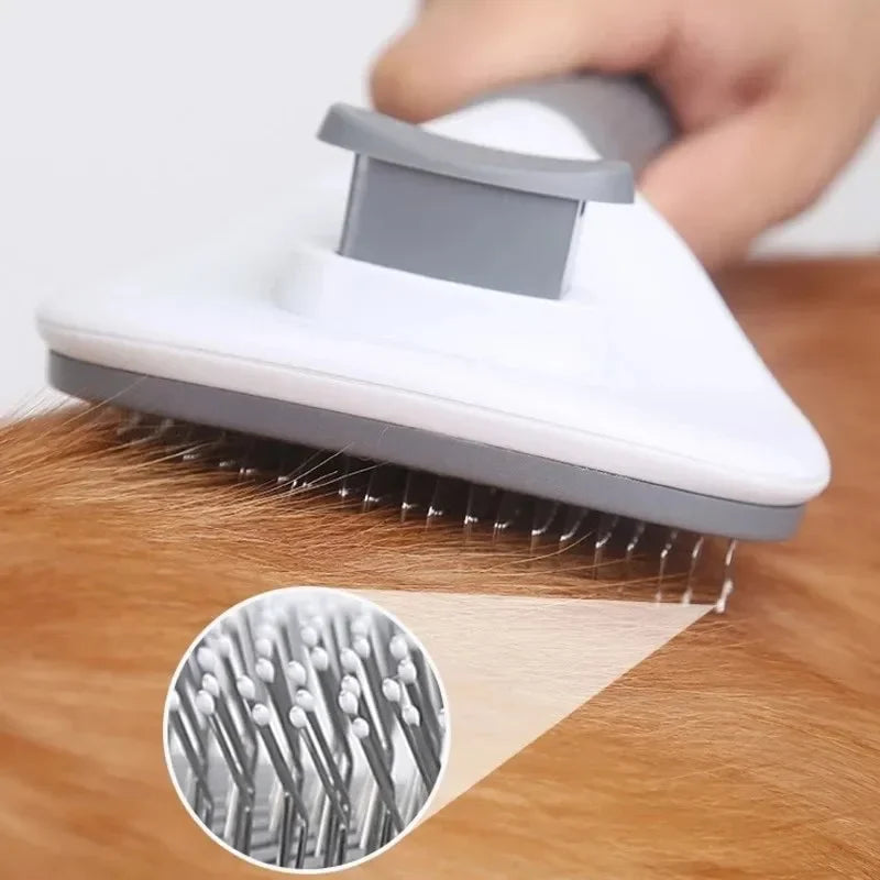 Cepillo de Aseo Automático para Mascotas