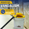 Automatic Multi-Catch Mouse Trap Bucket Lid - Flip & Slide Design