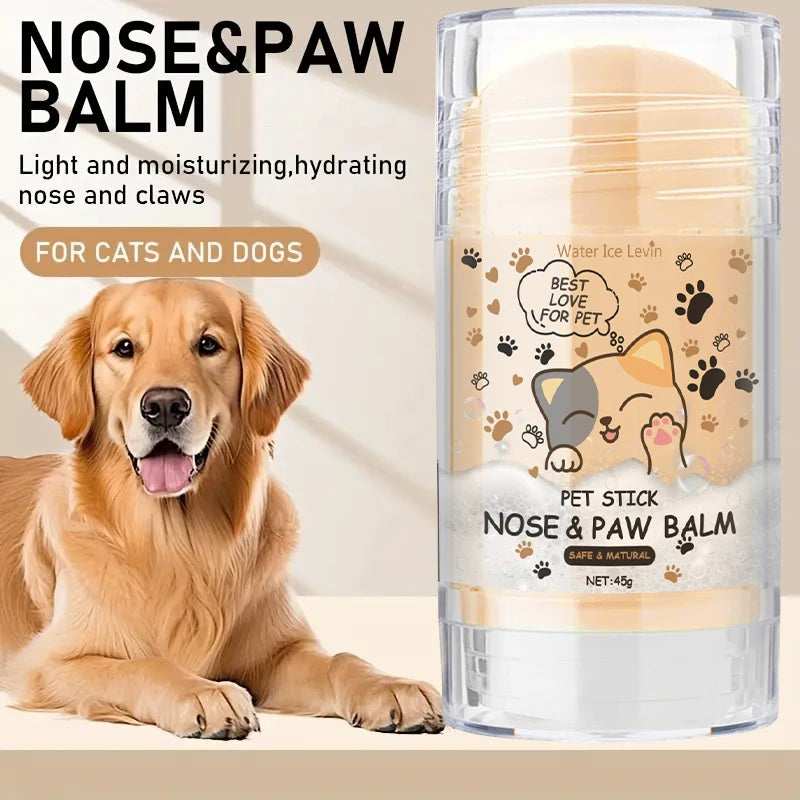 Baume pour le nez et les coussinets des animaux de compagnie pour peaux sèches et gercées