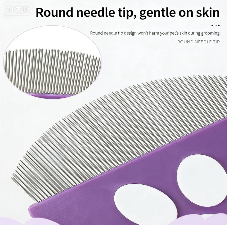 Pet Grooming Comb for Small Dogs and Cats