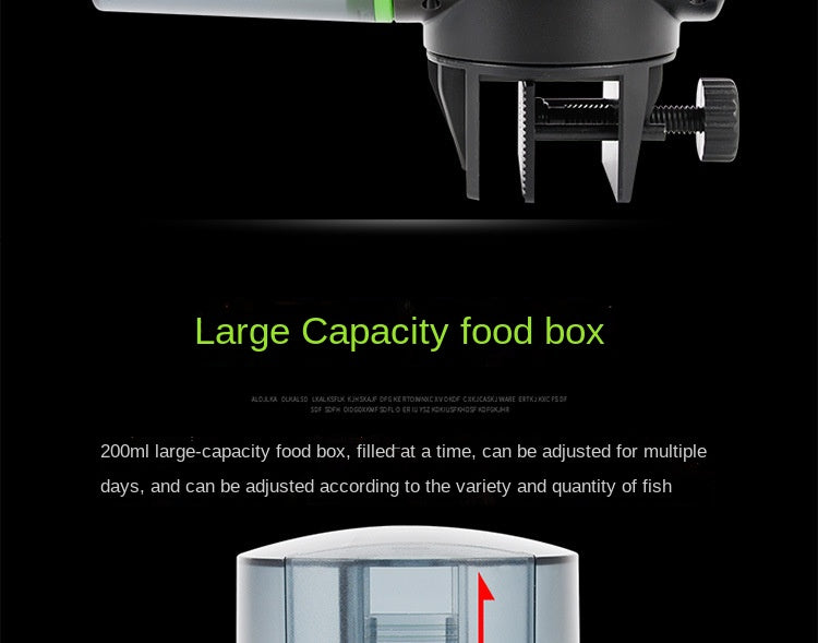 Automatic Fish Tank Feeder with Timed Dispense