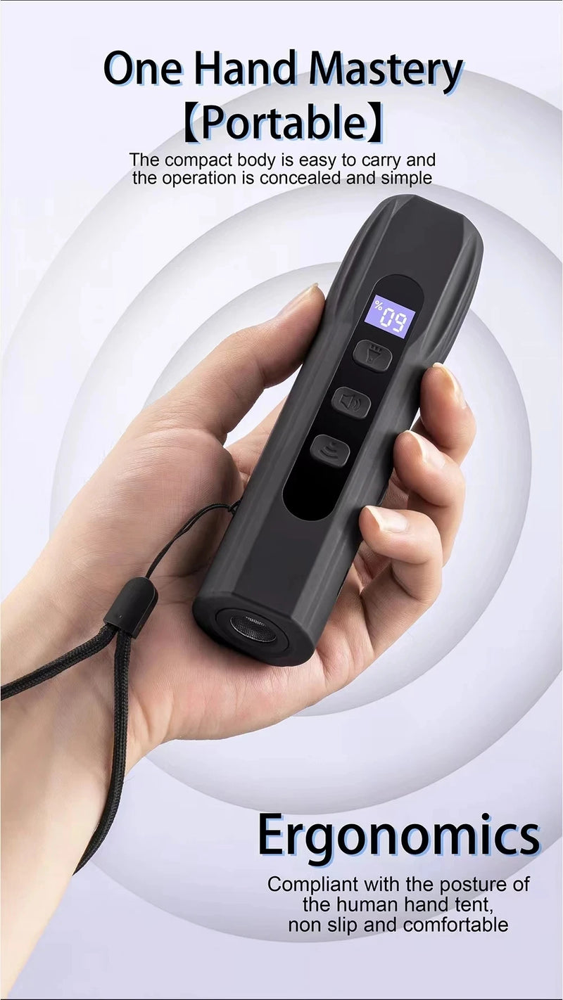 Portable Ultrasonic Dog Repeller and 3-in-1 Training Device