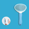 Peigne de toilettage en acier inoxydable pour animaux