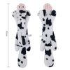 Squeaky Plush Dog Toy with Crinkle Paper – No Stuffing, Durable & Fun
