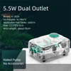 Ultra-Quiet Aquarium Air Pump with Adjustable Flow