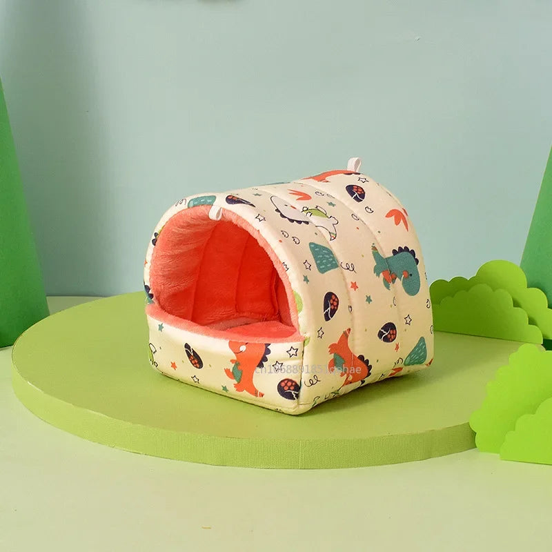 Niche Douillette pour Petits Animaux : Hamsters, Cobayes & Lapins