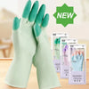 Anti-Slip Silicone Dishwashing Gloves for Household Cleaning