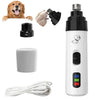 Quiet Rechargeable Electric Nail Grinder for Dogs and Cats