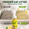 Lemon Scent Cat Litter Deodorizing Pellets for Odor Control