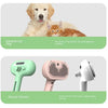 Brosse de toilettage électrique 3-en-1 pour animaux avec vapeur et massage