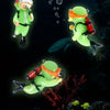 Ornement de Mini-Plongeur Lumineux pour Aquarium