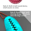 Suction Cup Interactive Dog Ball Toy with Treat Dispenser