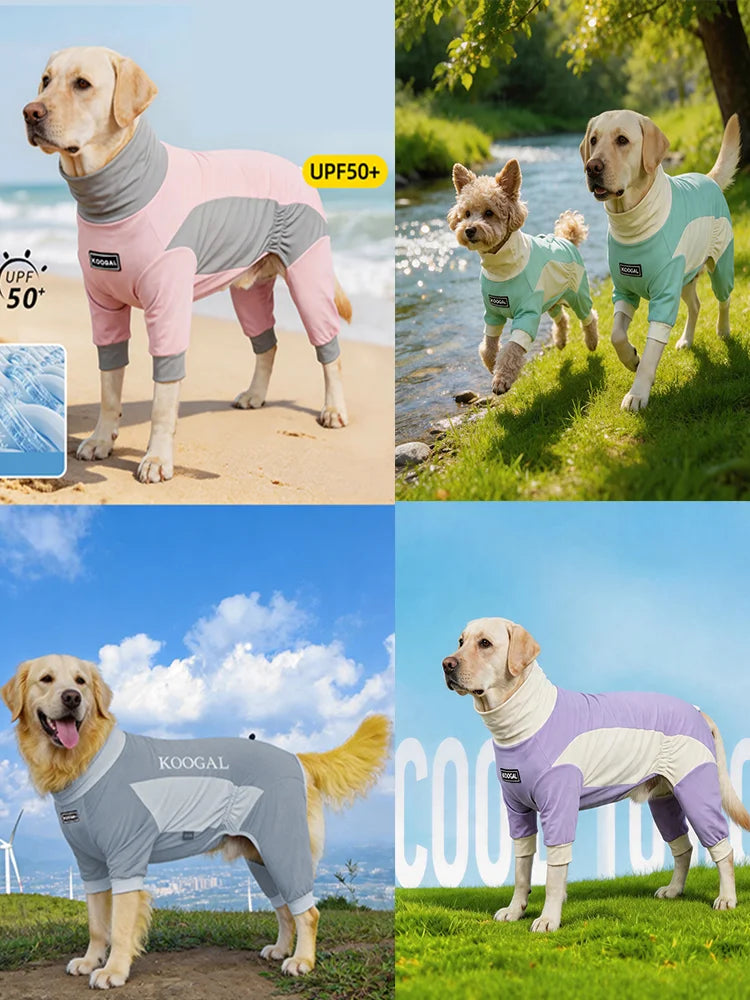 Pet Cooling Full-Body Suit for Summer Heat Relief