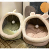 Coussin de Lit pour Animaux de Compagnie Mignon avec Coussinet Amovible