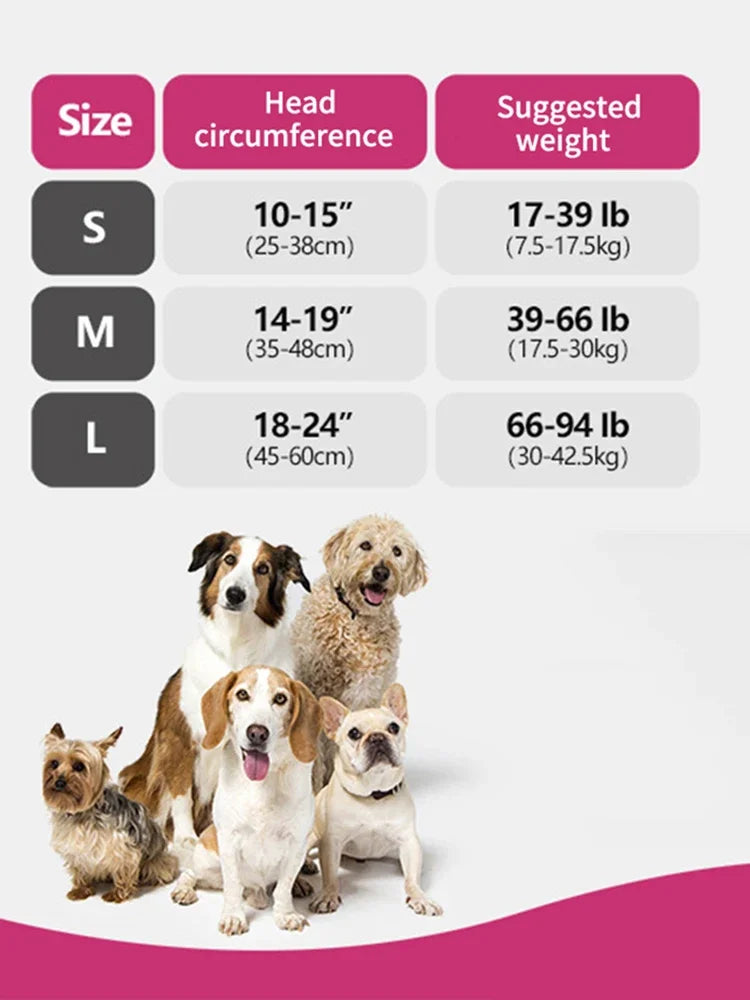 Dog Noise Reduction Ear Muffs with Waterproof Headgear