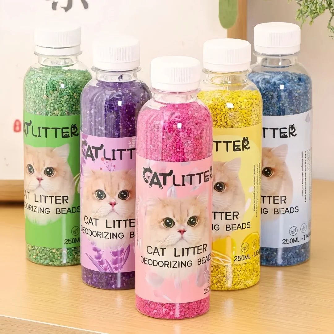 Lavender Cat Litter Deodorizing Beads for Odor Control