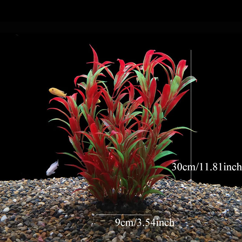 Realistic Artificial Aquarium Plants for Fish Tank Décor