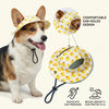 Duck Print Adjustable Pet Hat for Small to Medium Dogs and Cats