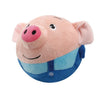 Jouet en peluche interactif pour chien qui rebondit