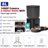 Smart 8L Automatische Katzenspender mit HD-Kamera