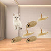 Sisal- & Plüsch-Maus-Spielzeug für Katzen
