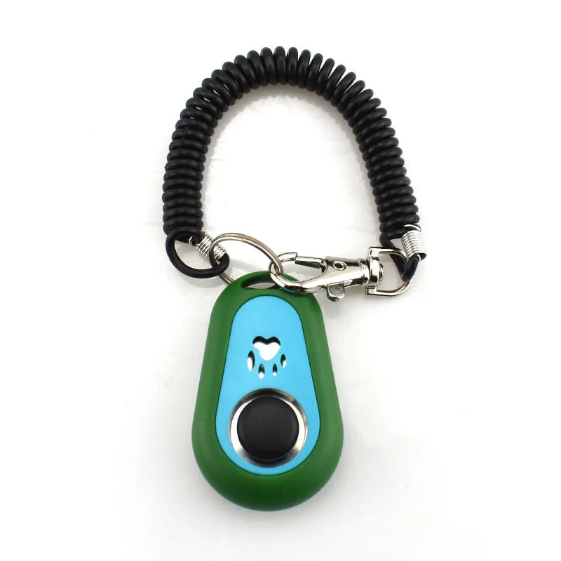 Détecteur d'entraînement pour animaux de compagnie portable avec porte-clés