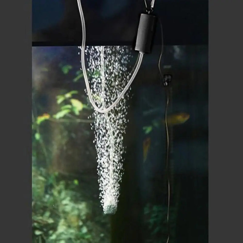 USB Mini Aquarium Air Pump Kit With Air Stone