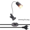 Lampe chauffante ajustable à col de cygne pour reptiles avec ampoule 50W