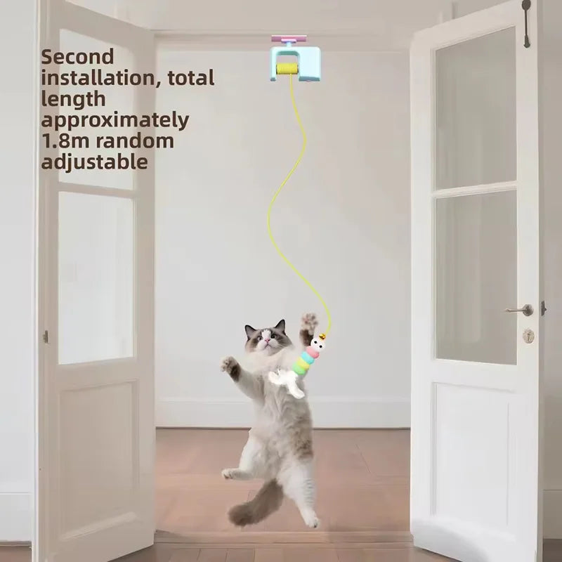 Automatisches interaktives Katzenschaukel-Spielzeug
