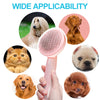 One-Key Pet Hair Removal Brush for Cats and Dogs