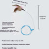 360° Rotating Feather Cat Teaser Wand with Bell