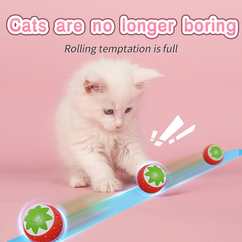Smart Motion-Activated Cat Toy Ball