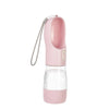 Portable 2-in-1 Dog Water Bottle and Food Dispenser