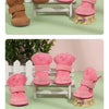 Botas de Nieve de Peluche para Gatos y Perros Pequeños