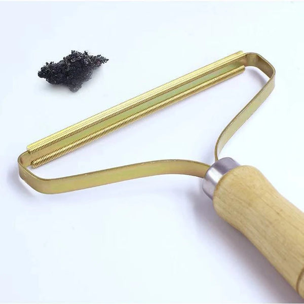 Wooden Manual Hair Wiper for Pet Hair Removal