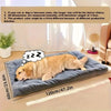 Grande Coussin pour Chien en Peluche avec Confort Polyester Épaissi