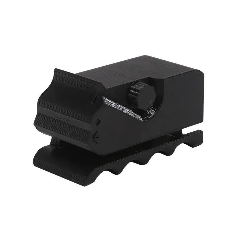 Black handheld cardboard strip cutter tool for DIY projects and crafts