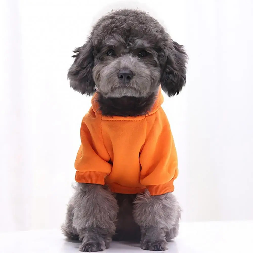 Cozy Hooded Dog Sweatshirt with Pocket