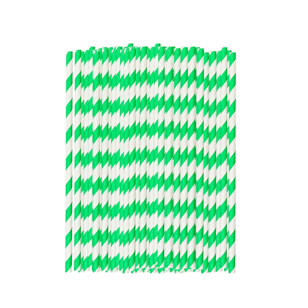 Biodegradable Paper Straws (100 Pack) for Parties and Everyday Drinks