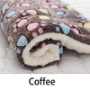 Tapis de Sommeil pour Animaux en Flanelle