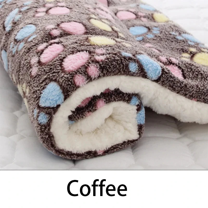 Tapis de Sommeil pour Animaux en Flanelle