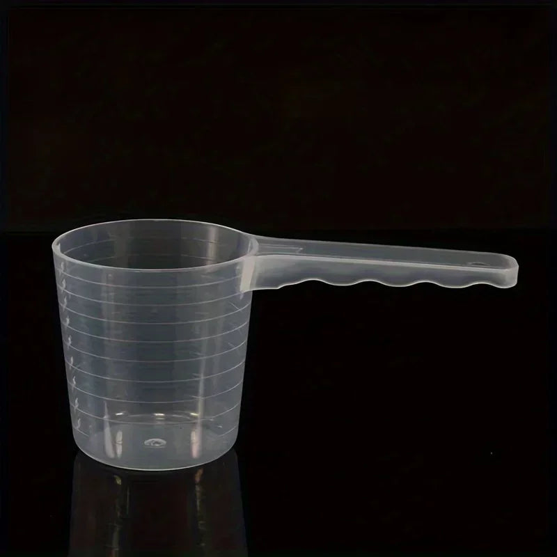 Transparent Pet Measuring Spoon with Scale for Dogs and Cats