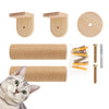 Cat Scratching Post with Sisal and Wood
