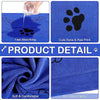 Serviette en microfibre à séchage rapide pour chien