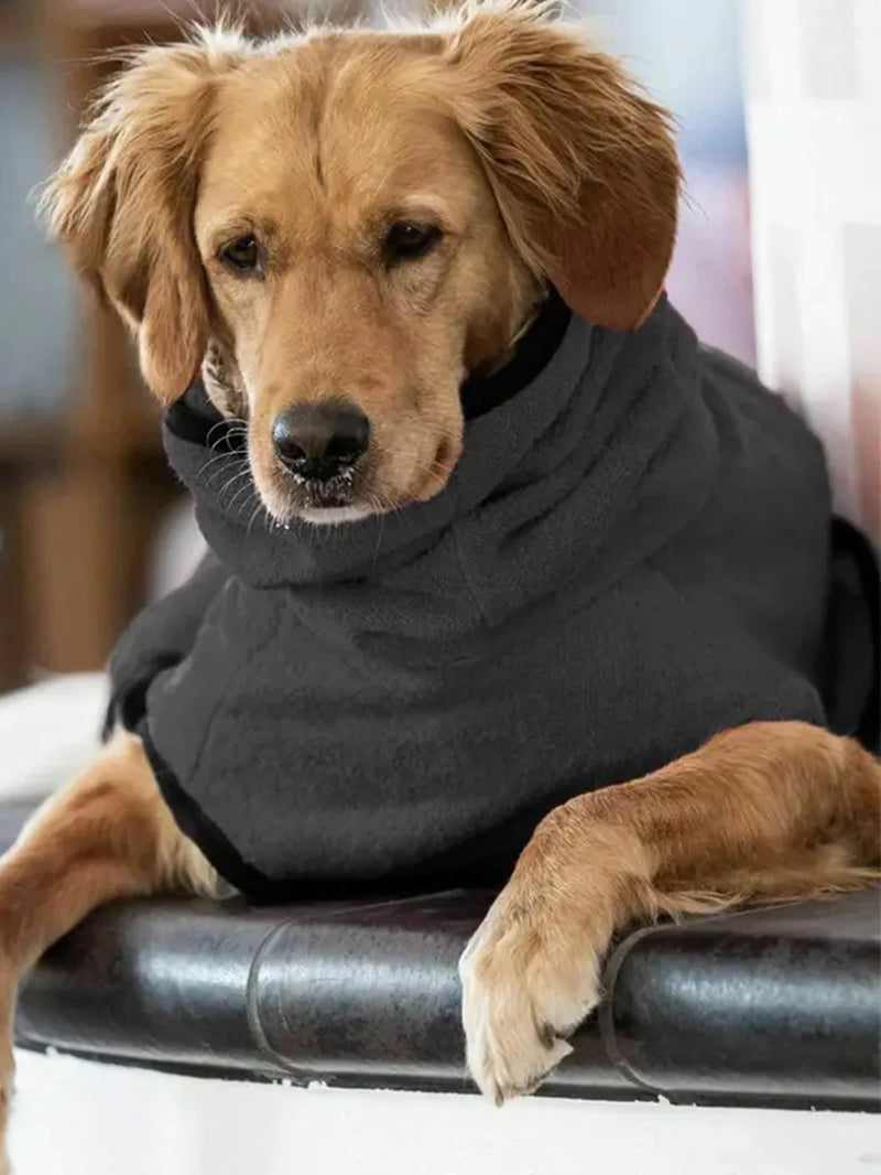 Abrigo de Invierno con Forro Polar para Galgos