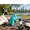 Portable 2-in-1 Pet Water Bottle with Lanyard