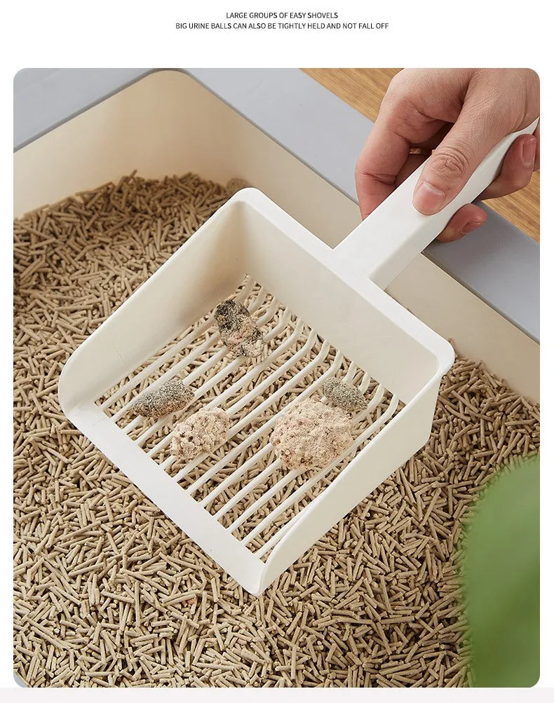 Extra-Large Cat Litter Scoop with Hanging Hook