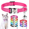 Reflektierendes Nylon-Hundehalsband mit Glocke und Namensschild
