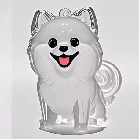 Pet Memorial Fur Keepsake Keychain Pendant